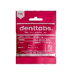 DENTTABS přírodní dětská zubní pasta v tabletách bez fluoridu jahoda 125 ks