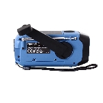 POWERplus Hyena Solární rádio DAB, FM s dynamem, powerbankou, světlem a hodinami