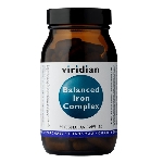Viridian Balanced Iron Complex Komplex železa s vitamíny 90 kapslí 