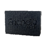 Friendly Soap přírodní mýdlo s aktivním uhlím rozmarýn a limeta 7ks zero waste balení
