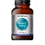 Viridian Extra C 550mg Vitamín C 550mg 150 kapslí