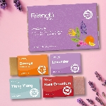 Friendly Soap přírodní mýdlo dárková sada mýdel Floral and Fruity 4x 95g
