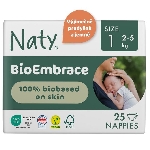 Naty BioEmbrace plenky pro novorozence 2-5 kg 25 ks