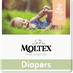 Moltex Pure and Nature Mini 3-6 kg Ekonomické balení 4 x 38 ks
