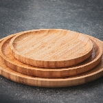Pandoo Bambusový talíř 25 cm