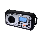 POWERplus Bison Solární rádio DAB, FM s dynamem, powerbankou a světlem